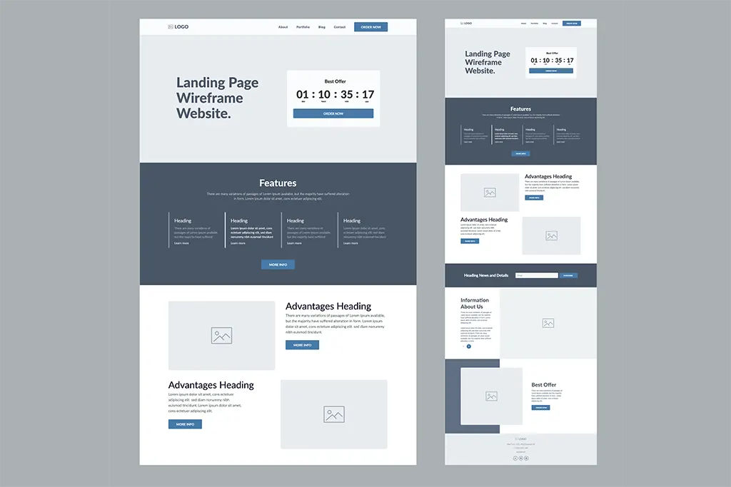 Landing Page Design – Affordable Web Design by triHead
